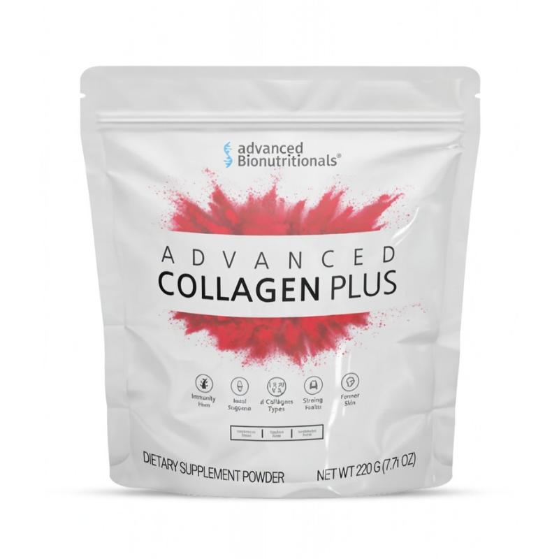 Advanced Collagen Plus dietary supplement bottle