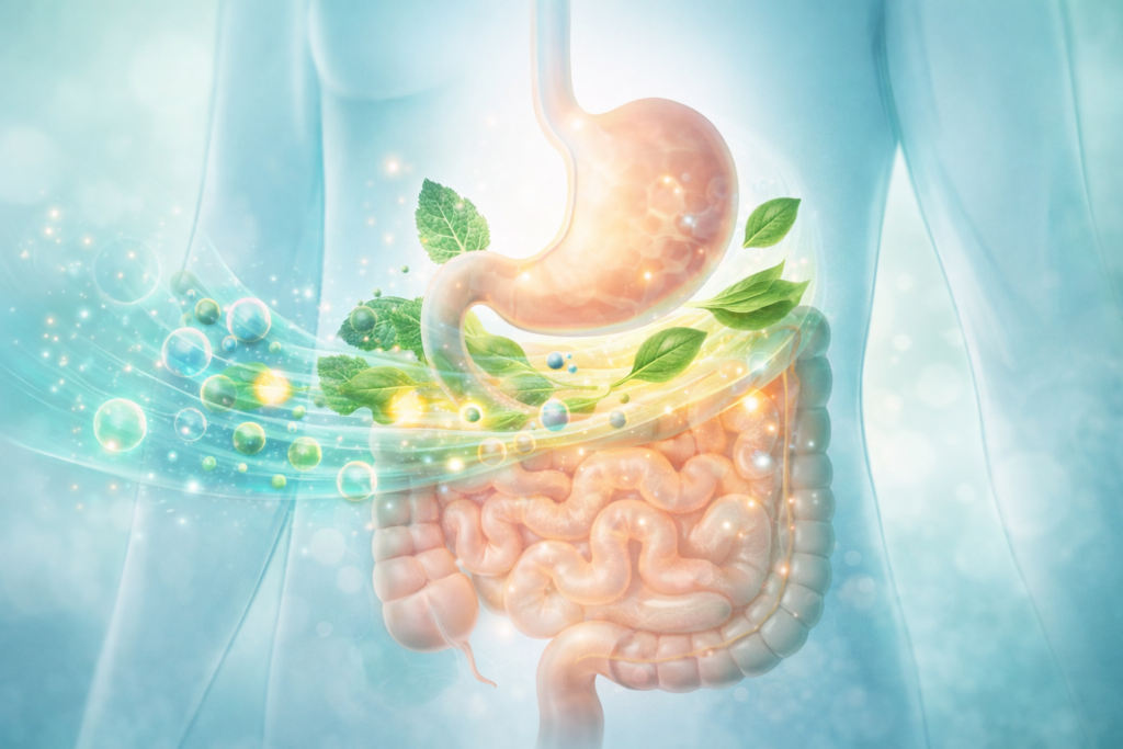 how the body responds to dietary supplements and nutrients during digestion and adaptation process