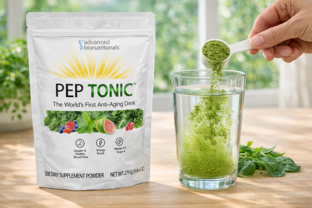 how to take Pep Tonic powder mixed with water daily dosage preparation